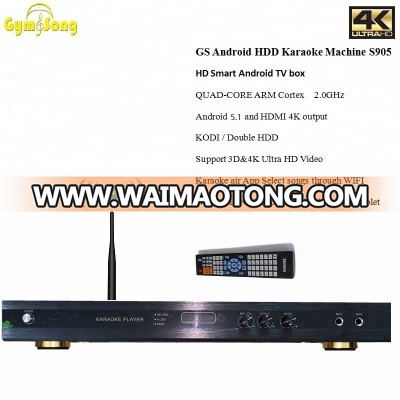 Home Theatre Android Machine Ktv Player Professional Jukebox Vietnamese Youtube Hdd Karaoke System