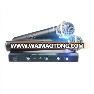 0GymSong karaoke VHF Wireless ECHO microphone system